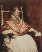 Diego Velazquez portrait of pope innocet x France oil painting artist